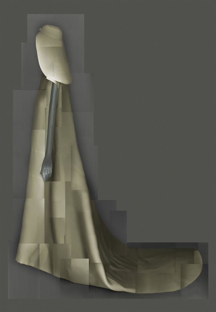 House of Balenciaga wedding ensemble