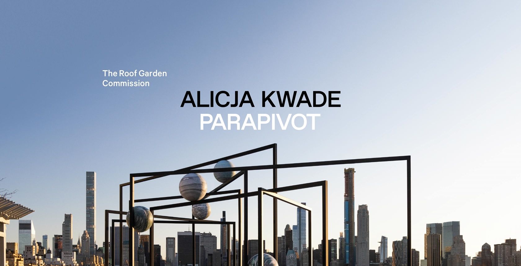The Roof Garden Commission: Alicja Kwade, ParaPivot | The ...