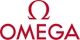 Omega logo in red