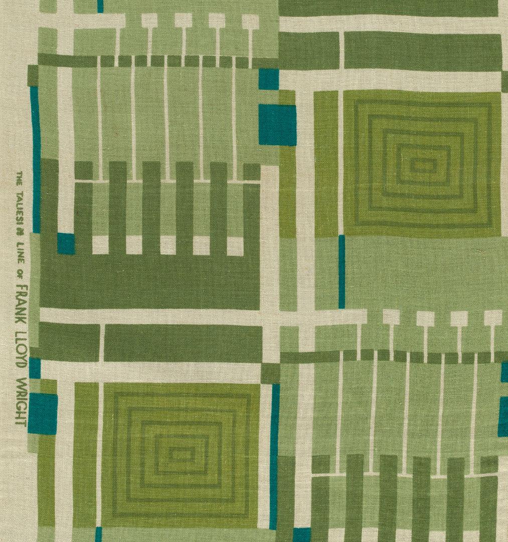 Frank Lloyd Wright Textiles The Taliesin Line, 195560 The