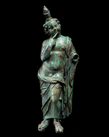 Statuette of the god Harpocrates