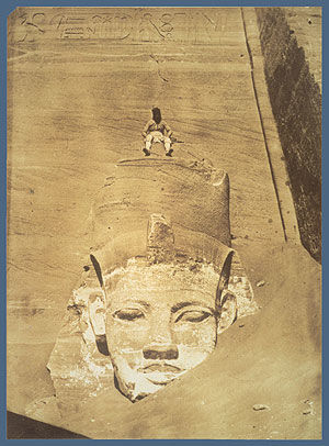 Westernmost Colossus of the Temple of Re, Abu Simbel