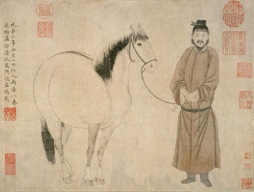 Groom and Horse