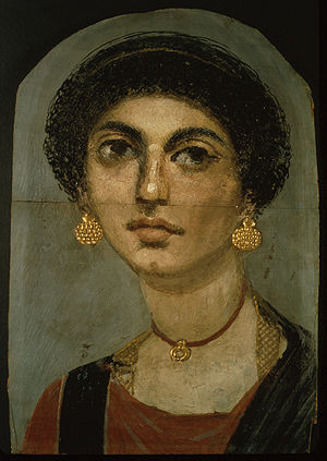 Portrait of a young woman