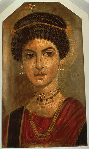 Portrait of a young woman