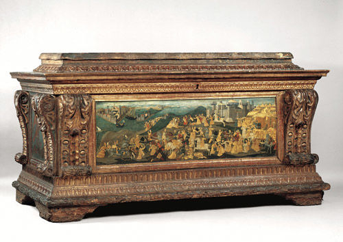 Cassone with The Conquest of Trebizond