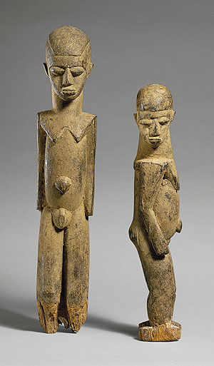 Shrine Figures: Couple (Bateba Phuwe)