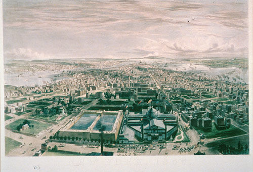 New York, 1855, from the Latting Observatory