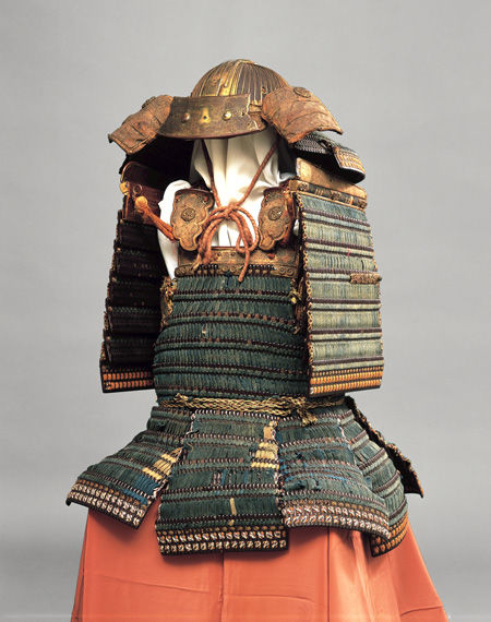 pure copper ancient mountain armor japanese