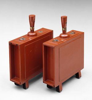 Pair of Sake Caskets