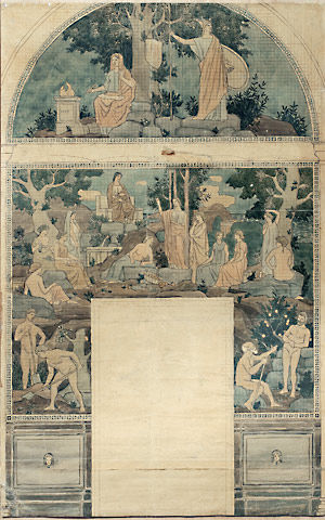 Project for the Fresco "The Eternal Catalonia"