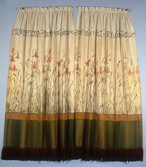 "Consider the Lillies of the Field" portieres