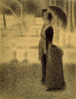 The Couple: Study for "La Grande Jatte,"