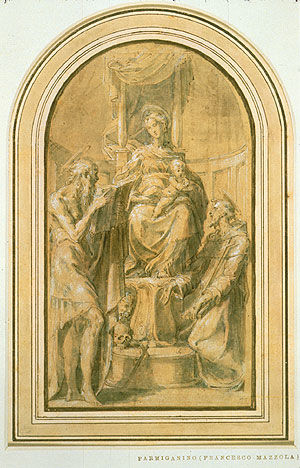 The Virgin and Child with Saints Jerome and Francis