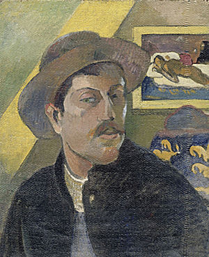 Self-Portrait with Hat