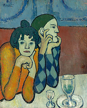 The Two Saltimbanques (Harlequin and his Companion)