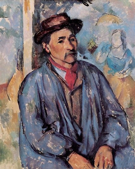 Man in a Blue Smock