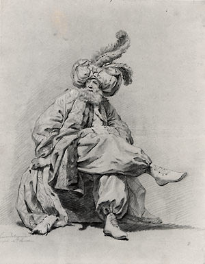 Study of the Costume of Monsieur Clément