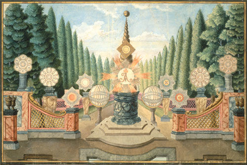 Fireworks for the Coronation of Emperor Alexander I, Moscow, September–October 1801