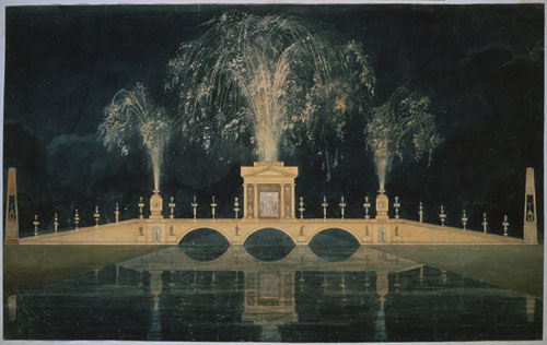 Fireworks Design for the Engagement of Princess Charlotte Augusta of England to William of Orange