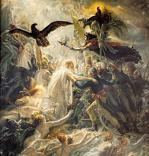Ossian Receiving the Spirits of the French Heroes