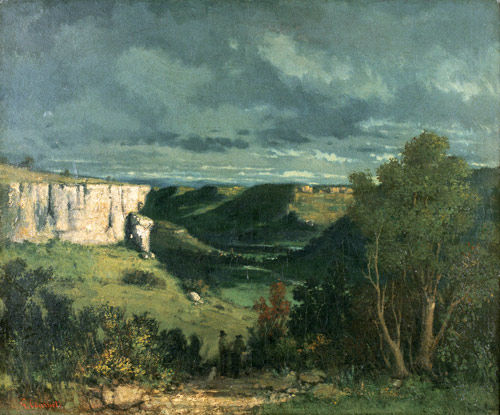 The Valley of the Loue in Stormy Weather