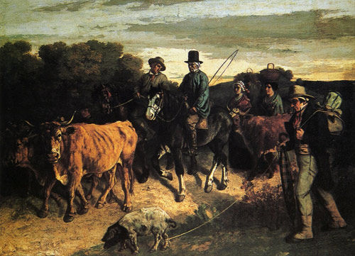 The Peasants of Flagey Returning from the Fair