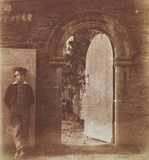 Boy by Open Door