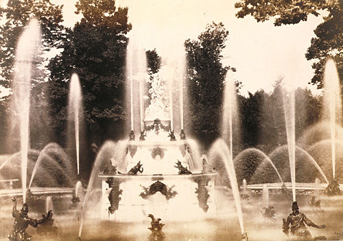 Latona Fountain in the Gardens of La Granja, Segovia