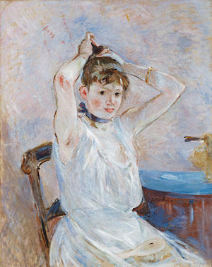 The Bath (Girl Arranging Her Hair)