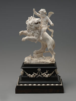 Cupid on a Lion