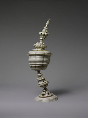 Turned Cup with Cover