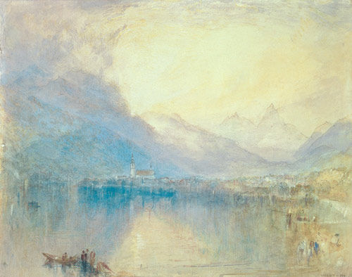 Arth on the Lake of Zug. Early Morning: Sample Study
