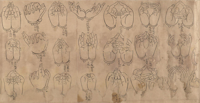 Scroll of Mudras