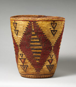 Imbricated basket