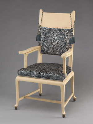 19th Century Louis XV Toile Slipper Chair – Erin Lane Estate