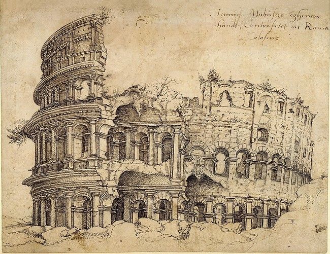 View of the Colosseum Seen from the West
