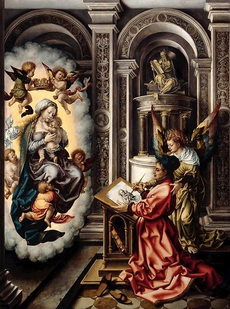 Saint Luke Drawing the Virgin