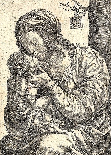 The Virgin and Child Seated at the Foot of a Tree