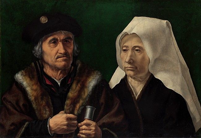 Portrait of an Old Couple