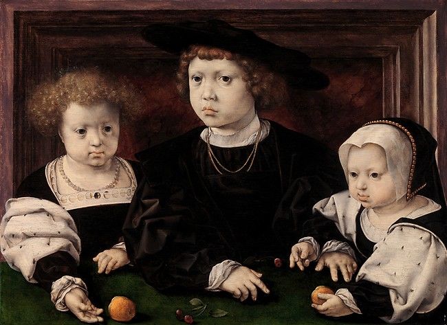 The Three Children of Christian II of Denmark
