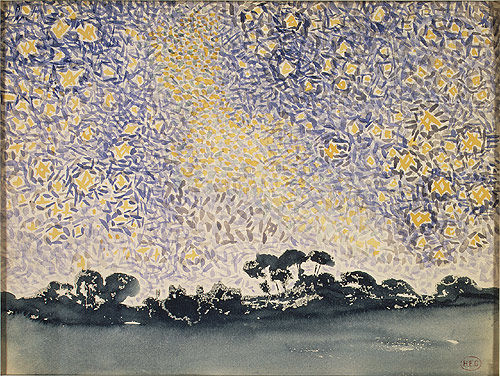 Landscape with Stars