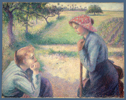 Two Young Peasant Women