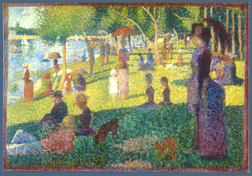 Study for "A Sunday Afternoon on the Island of La Grande Jatte,"