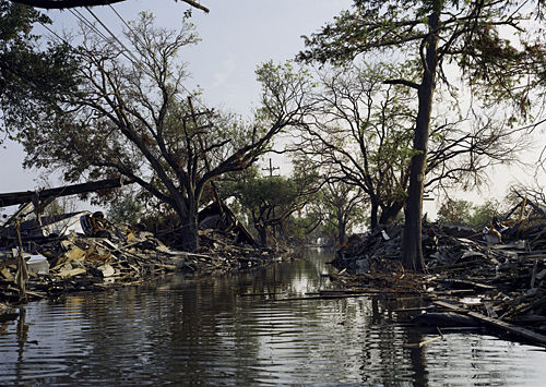 Industrial Canal Breach, Reynes Street, New Orleans, Louisiana