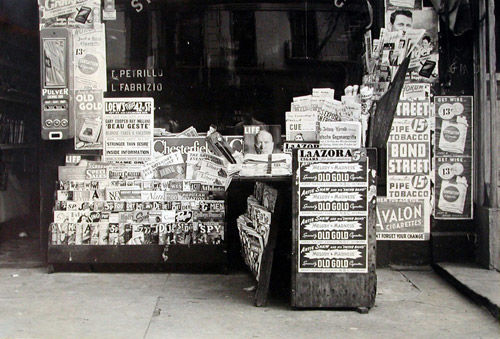 [Newsstand, New York City]