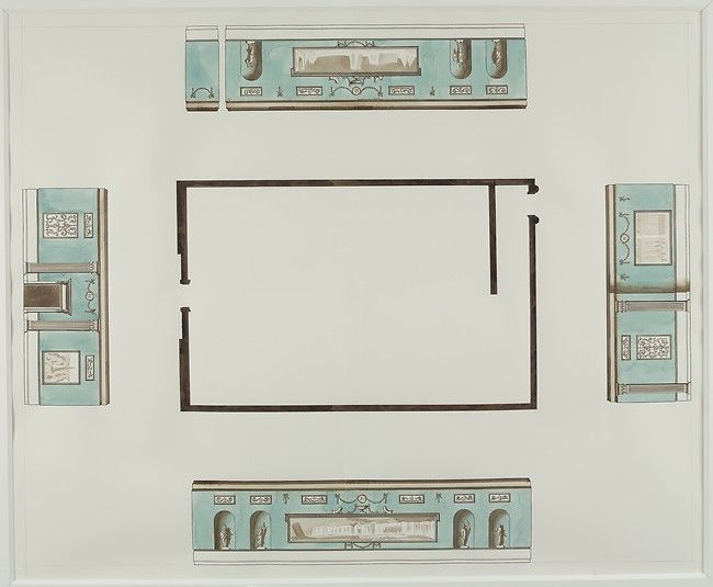 Temporary Pavilion Interior in the Style of the Lansdowne Room