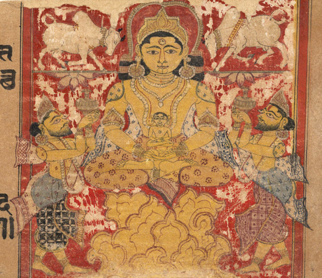 Lustration of the Infant Jina Mahavira
