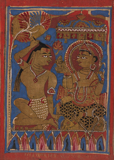 Mahavira Plucks Out His Hair