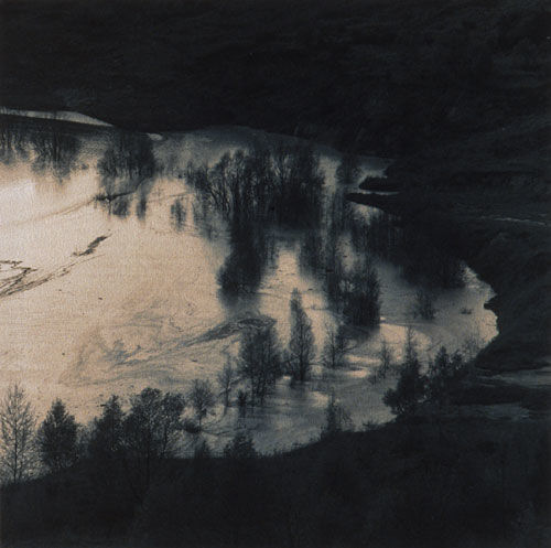 Effluent Holding Pond, Chemópetrol Mines, Bohemia